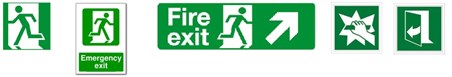 Emergency Exit Sign Examples HBR Dec16