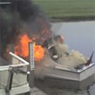 portable boat fire
